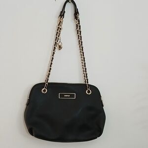 DKNY Black Chain Shoulder Bag